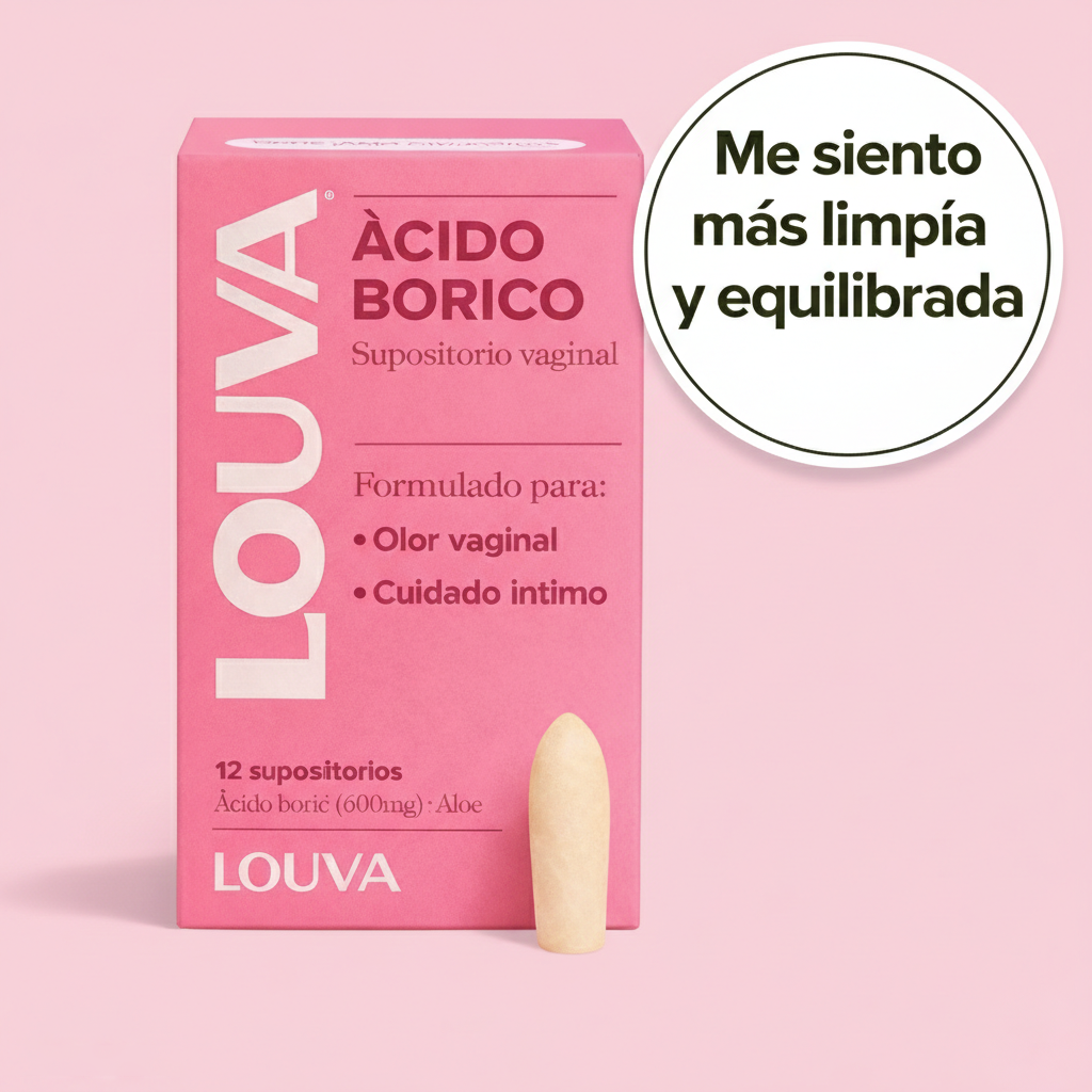 Apoyo Vaginal Con Ácido Bórico